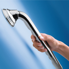 Bath Safety Chrome 16" Designer Grab Bar