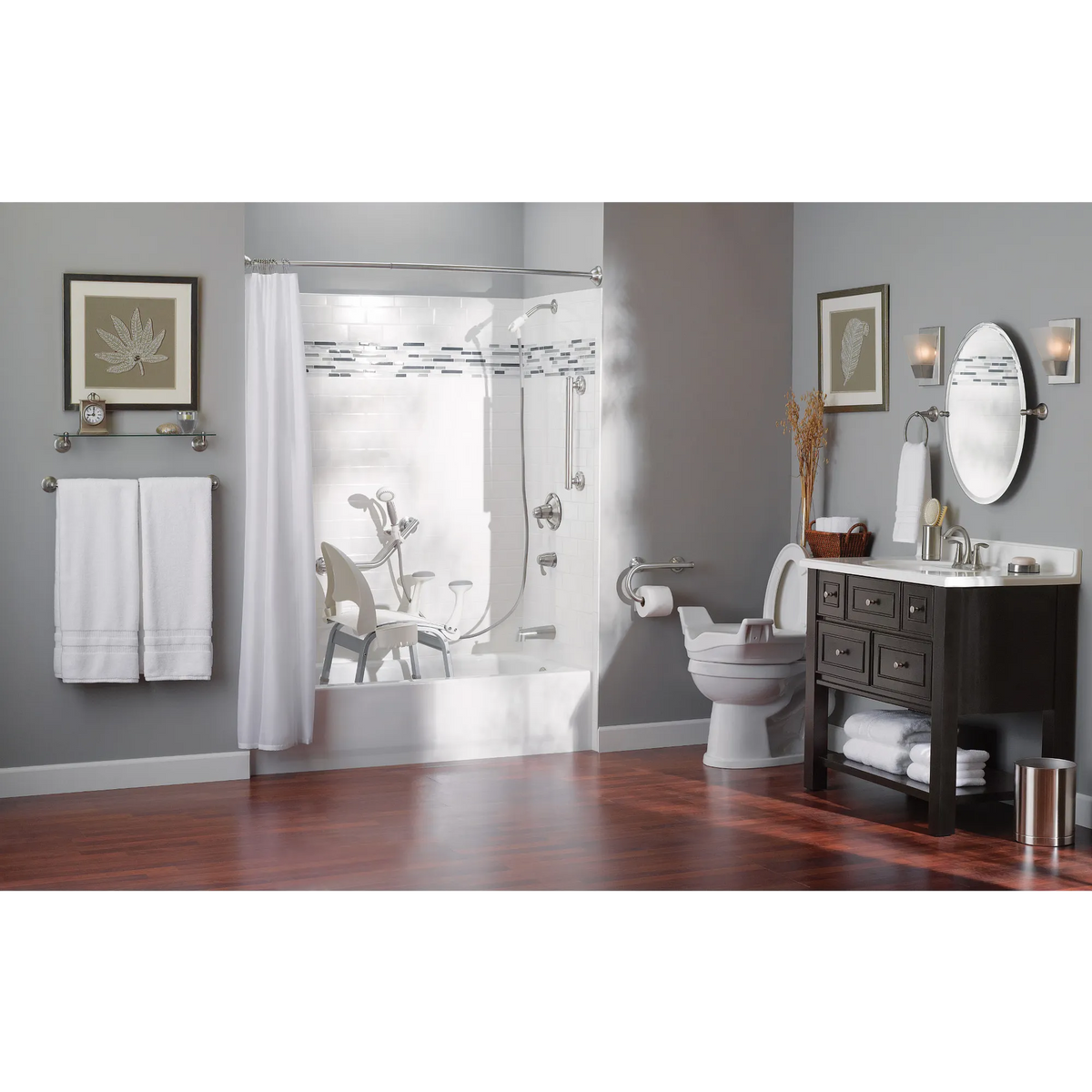 Moen Home Care Chrome 24" Designer Grab Bar