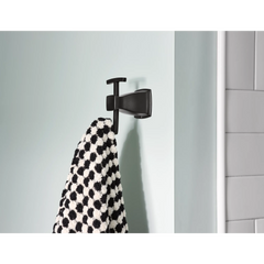 Hensley Matte Black 3 PC Kit: Pivoting Paper Holder, Towel Bar and Towel Ring