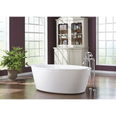 Weymouth Chrome Two-Handle Tub Filler including Handheld Shower
