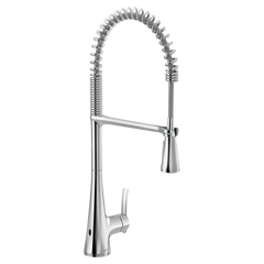 Sinema MotionSense Wave One-Handle Pre-Rinse Spring Touchless Kitchen Faucet