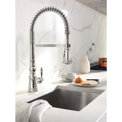 Weymouth One-Handle Pre-Rinse Spring Pulldown Kitchen Faucet