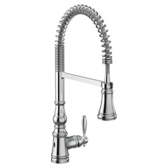 Weymouth MotionSense Wave One-Handle Pre-Rinse Spring Touchless Kitchen Faucet