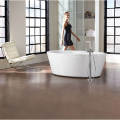 Arris Chrome One-Handle Tub Filler including Handheld Shower