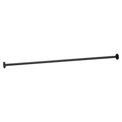 Chrome shower rod
