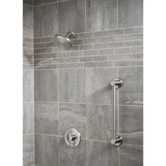 Align Brushed nickel 42" Designer Grab Bar
