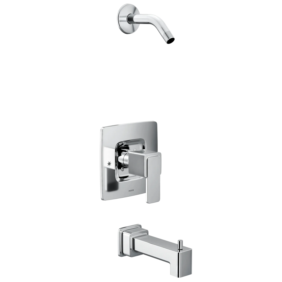 Iver Chrome Posi-Temp(R) tub/shower