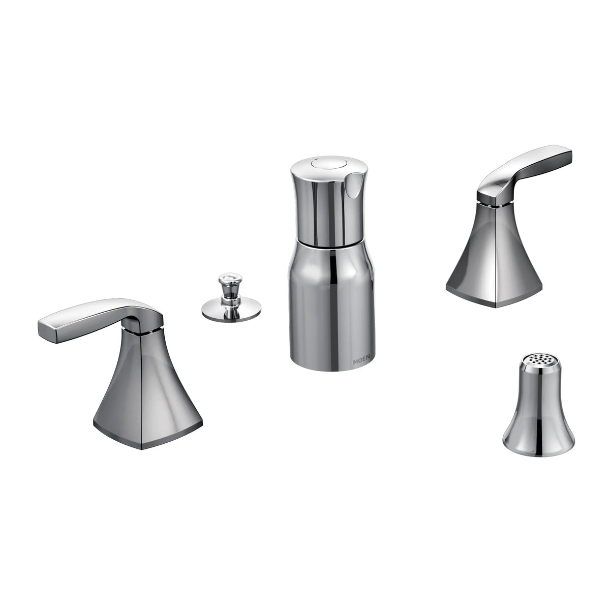 Voss Chrome Two-Handle Bidet Faucet