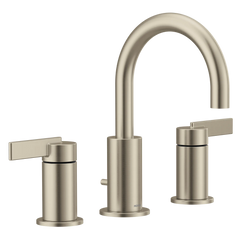 Cia Chrome two-handle high arc bathroom faucet