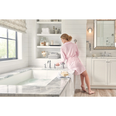 Belfield Chrome Two-Handle Non-Diverter Roman Tub Faucet