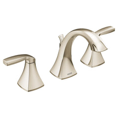 Voss Chrome two-handle high arc bathroom faucet