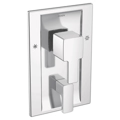 90 Degree Chrome Posi-Temp(R) with diverter valve trim