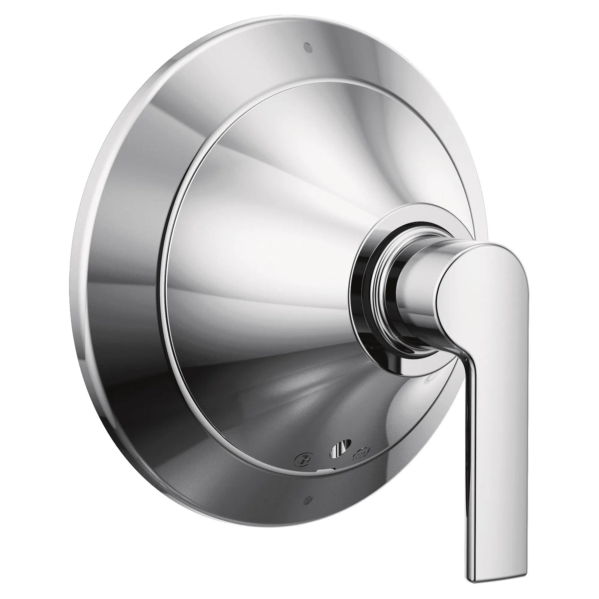 Doux Chrome Transfer Valve Trim