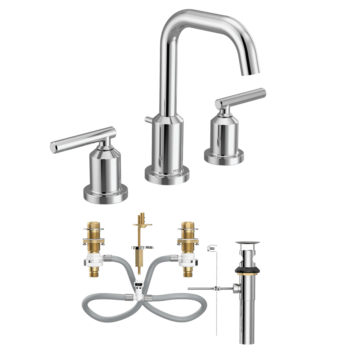 Gibson Two-Handle Widespread Bathroom Sink Faucet