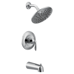 Eva M-CORE 2-Series Tub and Shower Trim with Rainshower