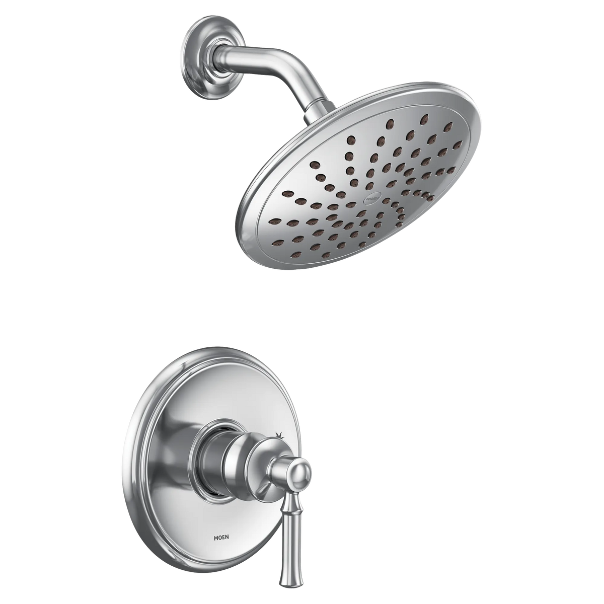 Dartmoor M-CORE 2-Series Shower Trim with Rainshower