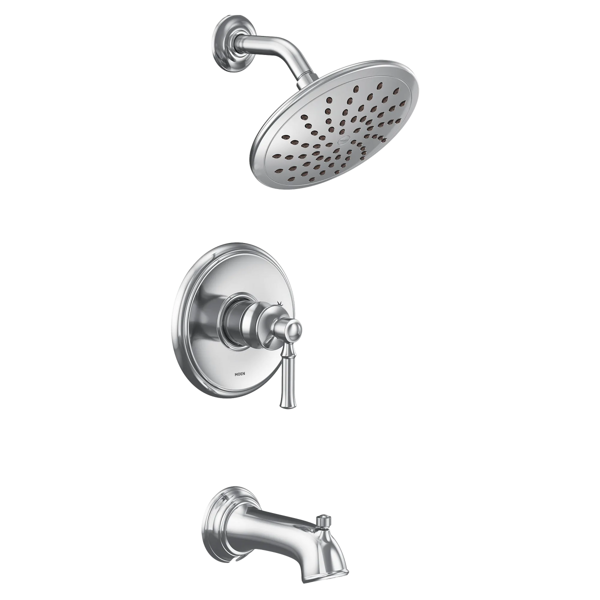 Dartmoor M-CORE 2-Series Tub and Shower Trim with Rainshower