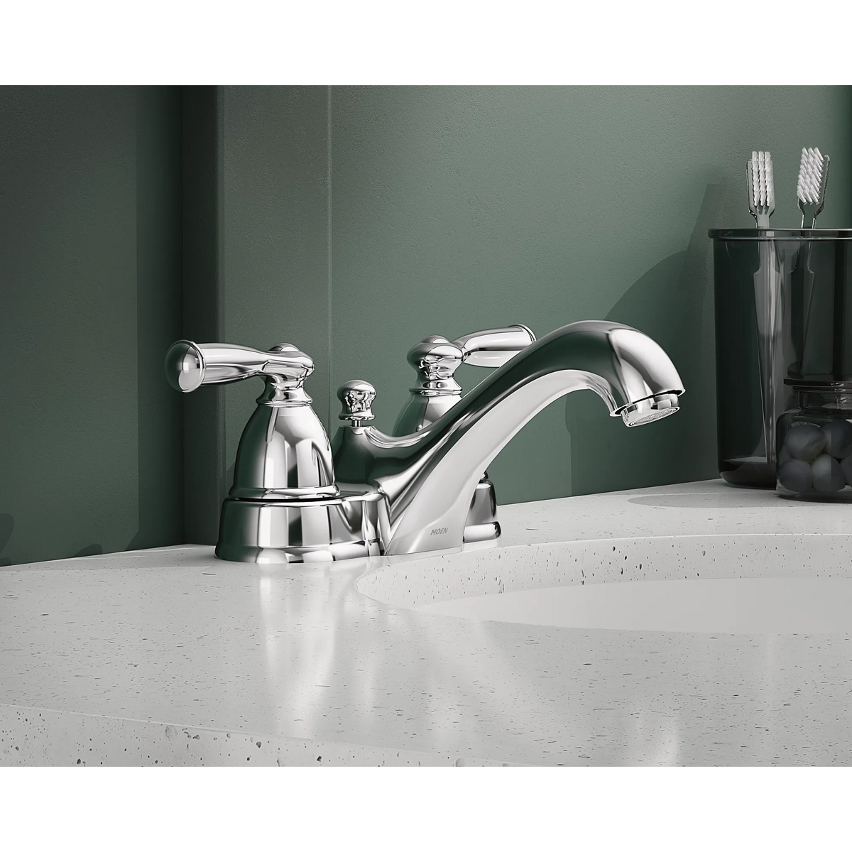 Banbury Two-handle Centerset Bathroom Sink Faucet