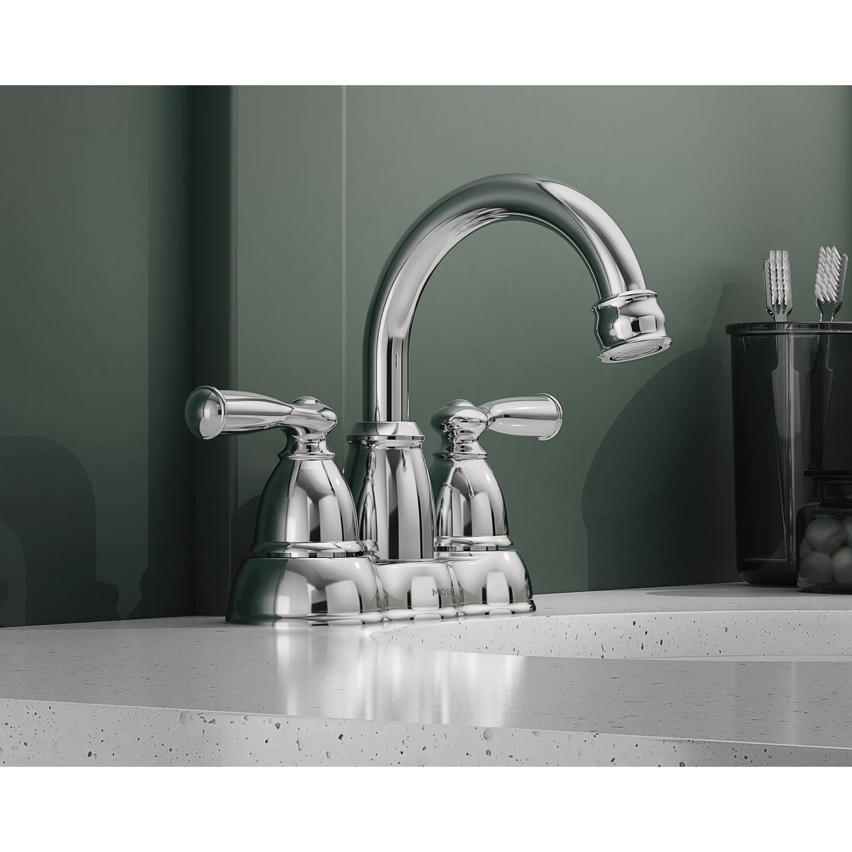 Banbury Two-handle Centerset Bathroom Sink Faucet