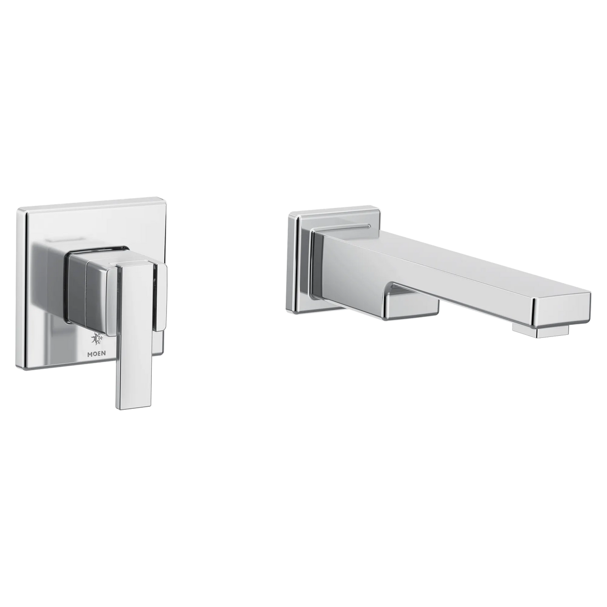 90 Degree Wall Mount Tub Filler Trim