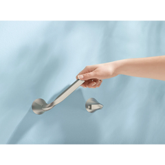 Oxby Brushed nickel Toilet Paper Holder