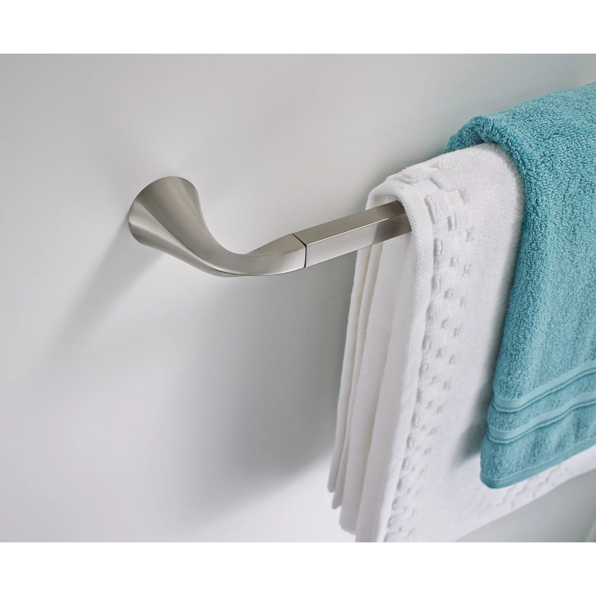 Oxby Brushed nickel 24" Towel Bar