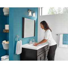 Oxby Brushed nickel 24" Towel Bar