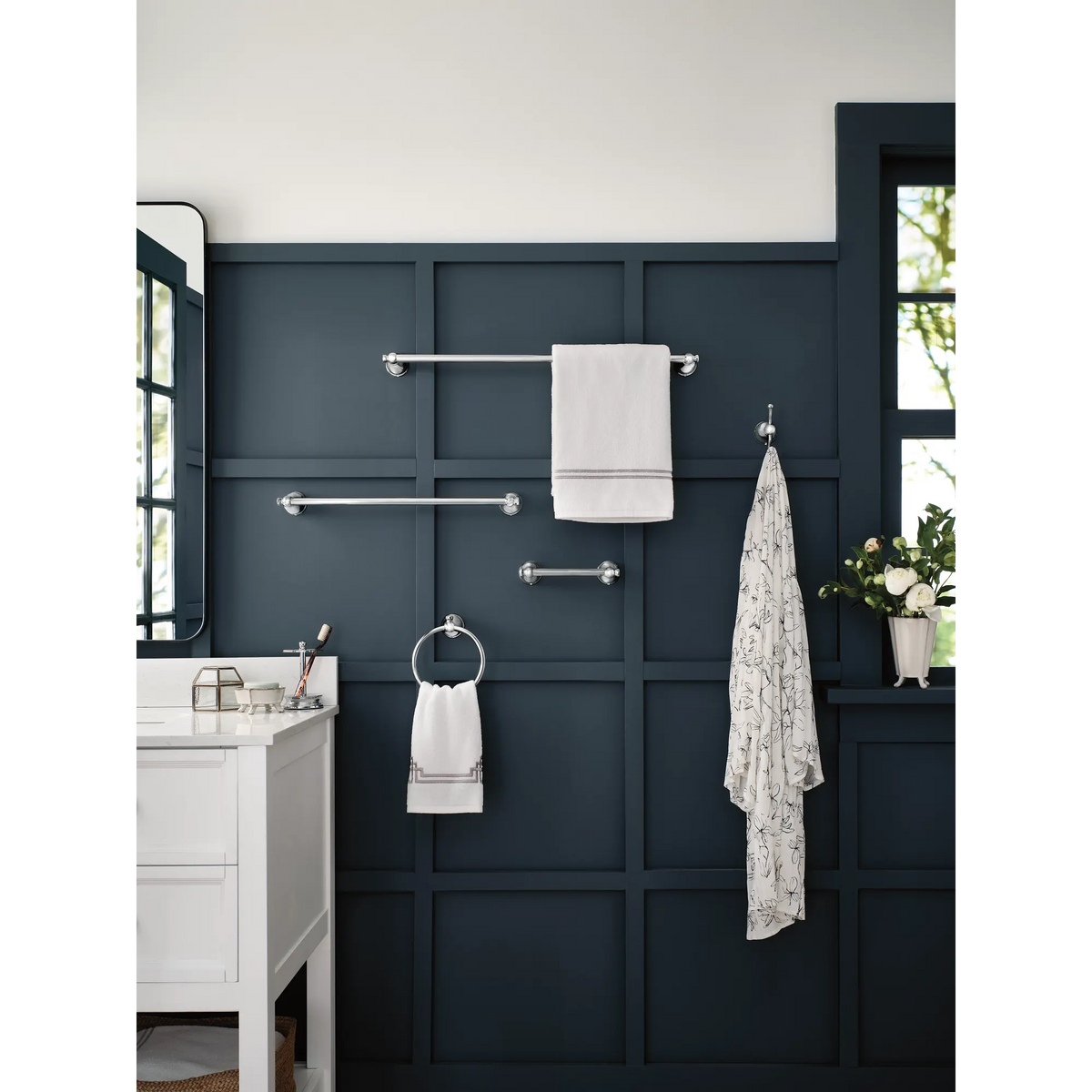Caldwell Chrome 24" Towel Bar