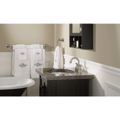 Caldwell Brushed nickel 24" Double Towel Bar