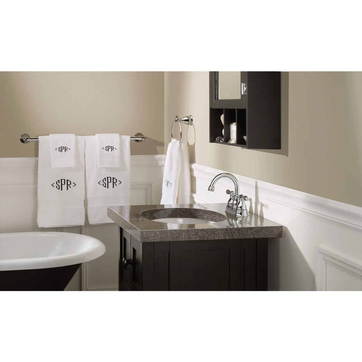 Caldwell Two-handle Centerset Bathroom Sink Faucet