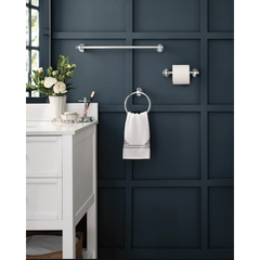 Caldwell Chrome Pivoting Toilet Paper Holder