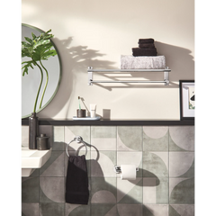Arlys Chrome single-post paper holder