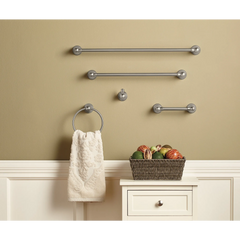 Traditional Brushed nickel Robe Hook