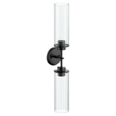 Greenfield Chrome two globe bath light