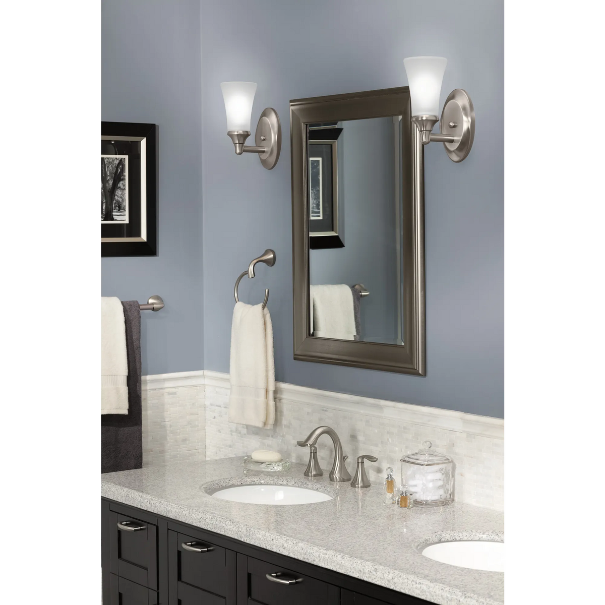 Eva Chrome Bath Light