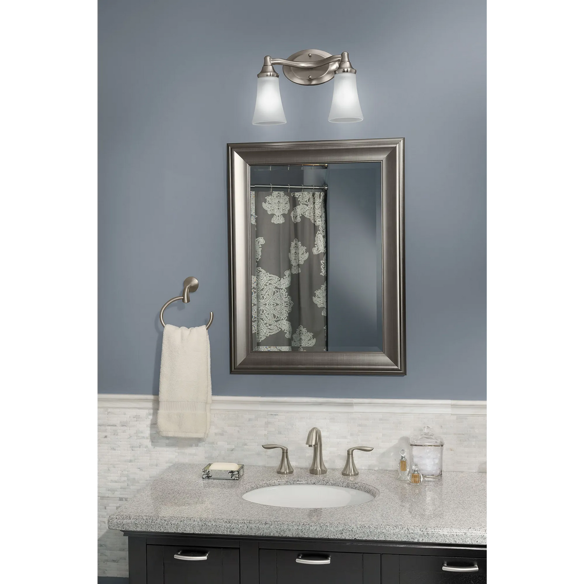 Eva Chrome Bath Light