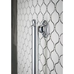 Brantford Chrome 18" Designer Grab Bar